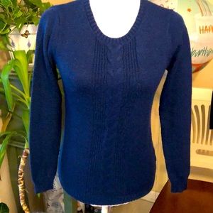 Laura Scott royal blue sweater
